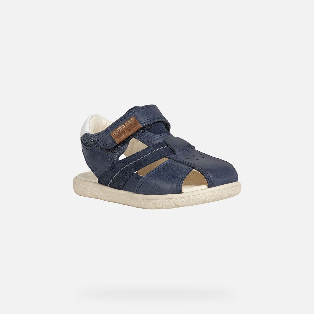 Geox Sandals Navy Alul Boy - Geox Baby Shoes - UKEHON740